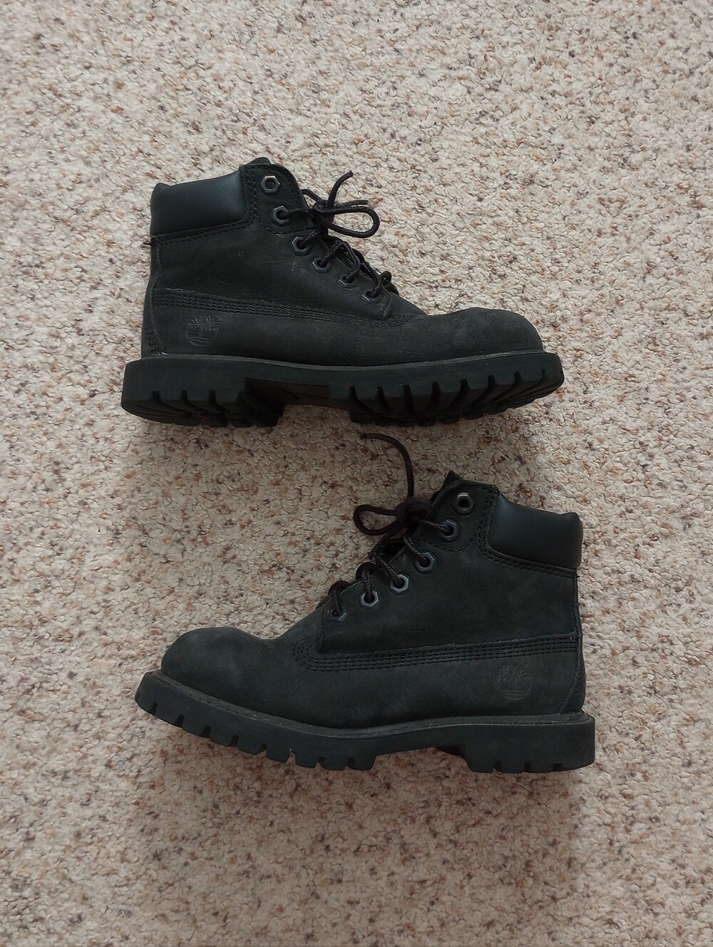 Timberland Black Kids Boots Size 11